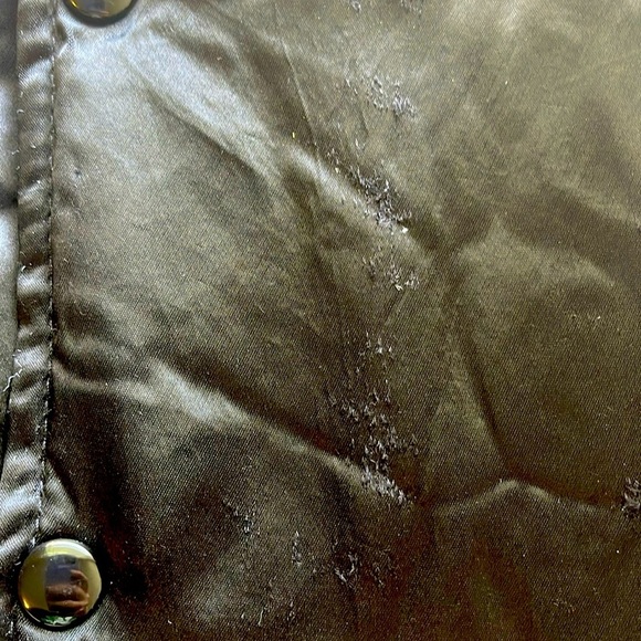 VINTAGE MTV Music Satin Jacket Black Bomber 80s Size Large - Picture 4 of 6